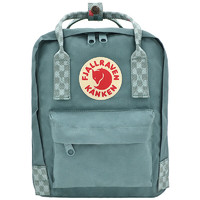 FJÄLLRÄVEN 北极狐 Kanken Mini系列 男女款休闲运动双肩包 23561 664/904 霜绿/棋盘 7L