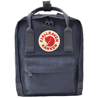 FJÄLLRÄVEN 北极狐 Kanken Mini系列 男女款休闲运动双肩包 23561 031 石墨黑色 7L