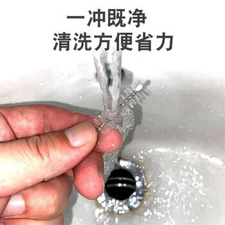 不锈钢冰箱疏通器 家用冷藏排水孔疏通清洁刷结冰积水管道清洗工具堵塞出水口清洗专用工具