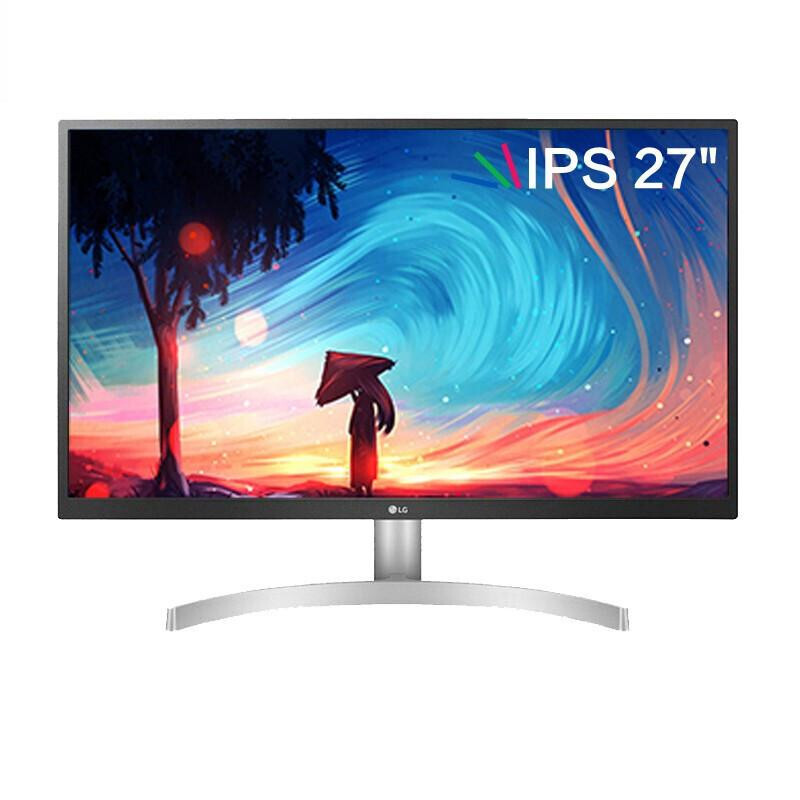 LG 乐金 27UL500 27英寸 IPS G-sync FreeSync 显示器（3840×2160、60Hz、98%sRGB、HDR10）