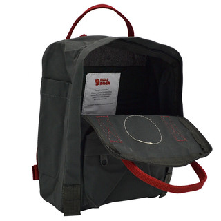 FJÄLLRÄVEN 北极狐 Kanken Mini系列 男女款休闲运动双肩包 23561 660/326 森林绿/公牛红 7L