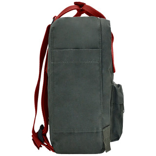 FJÄLLRÄVEN 北极狐 Kanken Mini系列 男女款休闲运动双肩包 23561 660/326 森林绿/公牛红 7L