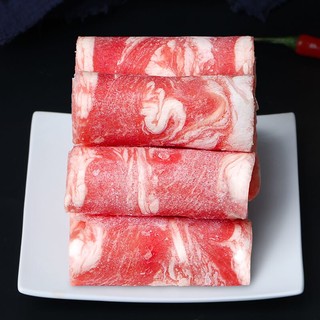 4斤新鲜牛肉卷雪花肥牛片肥牛卷砖火锅食材配菜烤肉组合套餐商用5