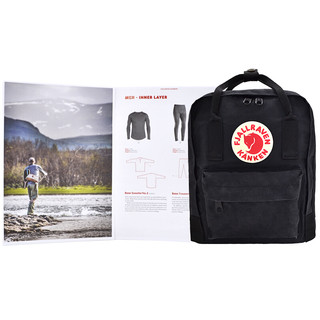 FJÄLLRÄVEN 北极狐 Kanken Mini系列 男女款休闲运动双肩包 23561 550 黑色 7L