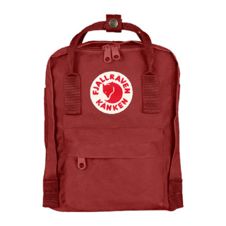 FJÄLLRÄVEN 北极狐 Kanken Mini系列 男女款休闲运动双肩包 23561 325 深红 7L