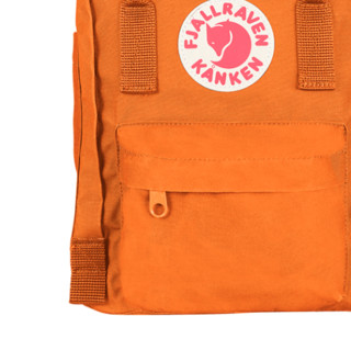 FJÄLLRÄVEN 北极狐 Kanken Mini系列 男女款休闲运动双肩包 23561 212 深橙黄色 7L