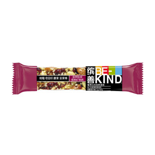BE-KIND 缤善 代餐棒 树莓奇亚籽腰果坚果味 40g