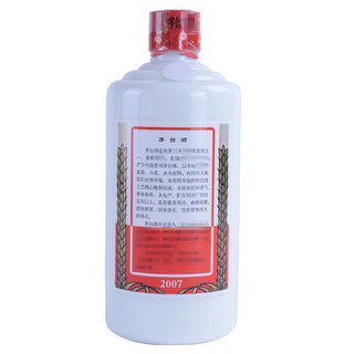 MOUTAI 茅台 飞天茅台 2007年 53%vol 酱香型白酒 500ml 单瓶装