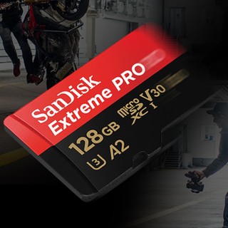 SanDisk 闪迪 Extreme PRO 至尊超极速系列 Micro-SD存储卡 128GB (UHS-I、V30、U3、A2)