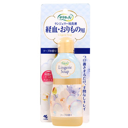 日本原装进口 小林制药 KOBAYASHI 女性生理内衣裤清洗剂120ml*抑味*去血渍 *5件