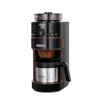 PLUS会员：摩飞 绅雅黑系列 MR1103 全自动咖啡机 黑色