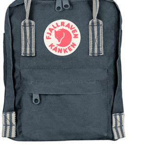 FJÄLLRÄVEN 北极狐 Kanken Mini系列 男女款休闲运动双肩包 23561 560-909 海蓝/长条纹 7L