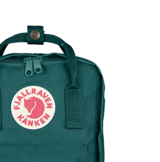 FJÄLLRÄVEN 北极狐 Kanken Mini系列 男女款休闲运动双肩包 23561 645 海洋绿 7L