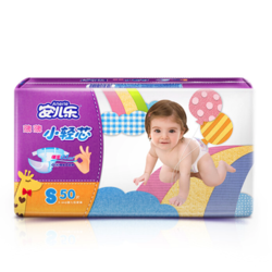 Anerle 安儿乐 小轻芯系列 婴儿纸尿裤 S50片