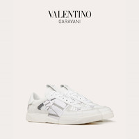 VALENTINO GARAVANI/华伦天奴 男士 VL7N 小牛皮绑带运动鞋 F16430567 （41、白色）