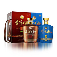 MOUTAI 茅台 贵州大曲系列 丙申猴年+丁酉鸡年 53%vol 酱香型白酒 2500ml*2瓶 组合装