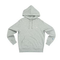 Champion 小C Logo 中性运动卫衣 C3-Q101 浅灰色 M