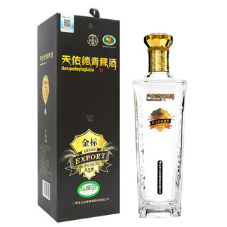 Tian youde 天佑德 青稞酒 金标 出口型 46%vol 清香型白酒 750ml 单瓶装