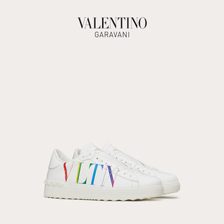 VALENTINO GARAVANI/华伦天奴男士新品白色VLTN Open运动鞋小白鞋 VY2S0830MLV08V （42.5、白色）