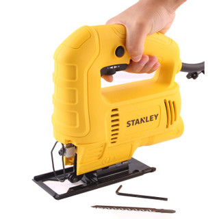 史丹利STANLEY 450W曲线锯 木工多功能手持电动工具家用小型激光电锯可定制 SJ45