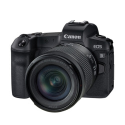 Canon 佳能 EOS R 全画幅 微单相机 黑色 RF 24-105mm F4.0 IS STM 变焦镜头 单头套机