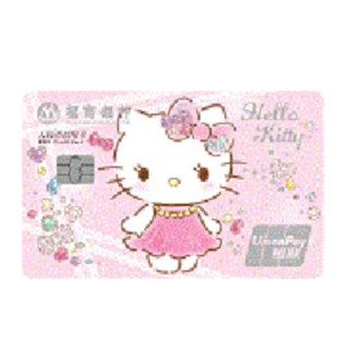 CMBC 招商银行 Hello Kitty粉丝系列 信用卡普卡 梦幻粉版