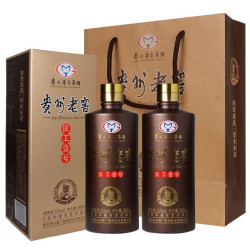 MOUTAI 茅台 贵州茅台集团 贵州老窖 柔和酱香型白酒 粮食酒 匠工壹号 53度 500ml*2瓶装