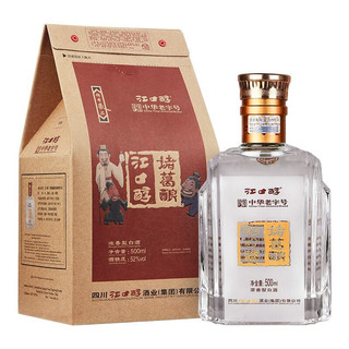 JIANG KOU CHUN 江口醇 诸葛酿 52%vol 浓香型白酒 500ml*6瓶 整箱装