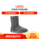 UGG 秋冬新品Classic Short II经典皮毛一体中筒雪地靴2.0 1016223