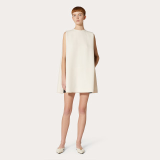 valentino/华伦天奴女士新品 白色 crepe couture 连衣裙(44,白色)