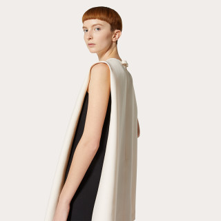 valentino/华伦天奴女士新品 白色 crepe couture 连衣裙(44,白色)