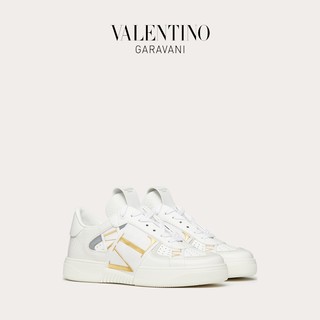 VALENTINO GARAVANI/华伦天奴 女士新品 VL7N 小牛皮绑带运动鞋 F16436251 （39.5、白色）