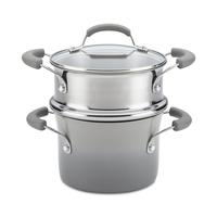 Nonstick 3-Qt. Saucepot and Steamer Set