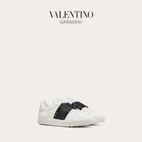 VALENTINO GARAVANI/华伦天奴 Rockstud Untitled 牛皮铆钉运动鞋 F14549760 （38、白色）