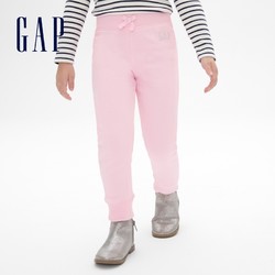 Gap 盖璞 女幼童LOGO抓绒保暖运动裤