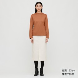 UNIQLO 优衣库 430869 女士高领T恤长袖