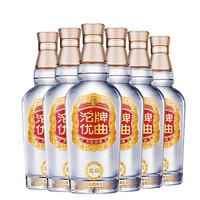 沱牌 优曲 柔和 52%vol 浓香型白酒 500ml*6瓶 整箱装