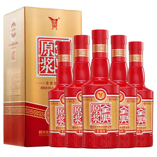 QUANXING 全兴 原浆 喜福祥 52%vol 浓香型白酒 500ml*6瓶 整箱装