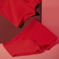 2条装 男式幸运红基础平角内裤