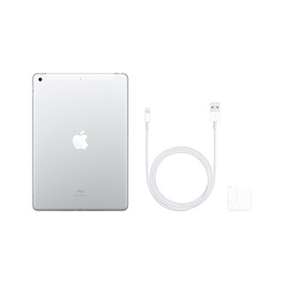 Apple 苹果 iPad 7代 2019款 国行 10.2英寸 平板电脑(视网膜屏幕、A10、3GB、128GB、WLAN版、银色、MW782CH/A)