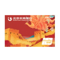 BRCB 北京农商银行 展翼系列 信用卡金卡