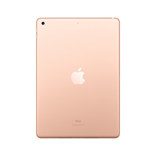 Apple 苹果 iPad 7代 2019款 国行 10.2英寸 平板电脑(视网膜屏幕、A10、3GB、128GB、Cellular版、金色、MW6V2CH/A)