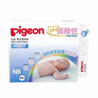 Pigeon 婴儿纸尿裤PH弱酸性干爽透气尿不湿NB102片5kg以下