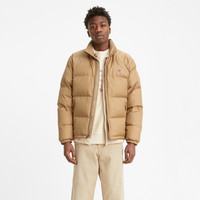 Levi's 李维斯 27732-0003 男士卡其色立领羽绒服