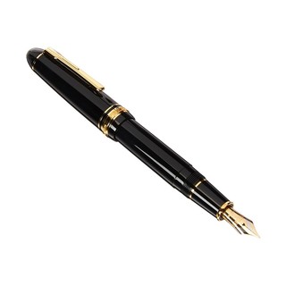 PLATINUM 白金 钢笔 PTB-20000P 经典黑 F尖 单支装