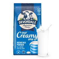 88VIP：DEVONDALE 德运 全脂高钙奶粉  1kg