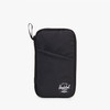 Herschel Travel Wallet 旅行长款钱包男女钱夹10534（黑色）