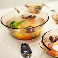 美国康宁pyrex官网玻璃餐具套装美式饭碗深碟浅碟耐热家用汤碗