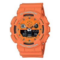 CASIO 卡西欧 G-SHOCK YOUTH系列 51.2毫米石英腕表 GA-100RS-4A