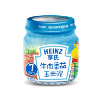Heinz 亨氏 宝贝牛肉番茄玉米泥 113g